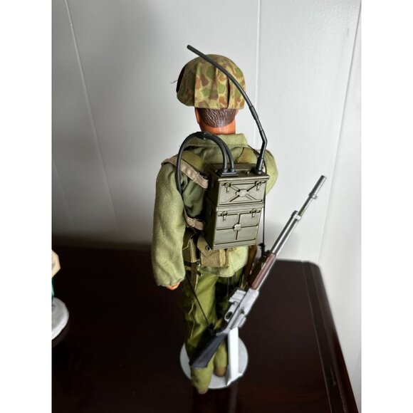 Marine Communication Ground Military Radio Weapon Action Figure1998 Mattel 12" - Picture 6 of 9